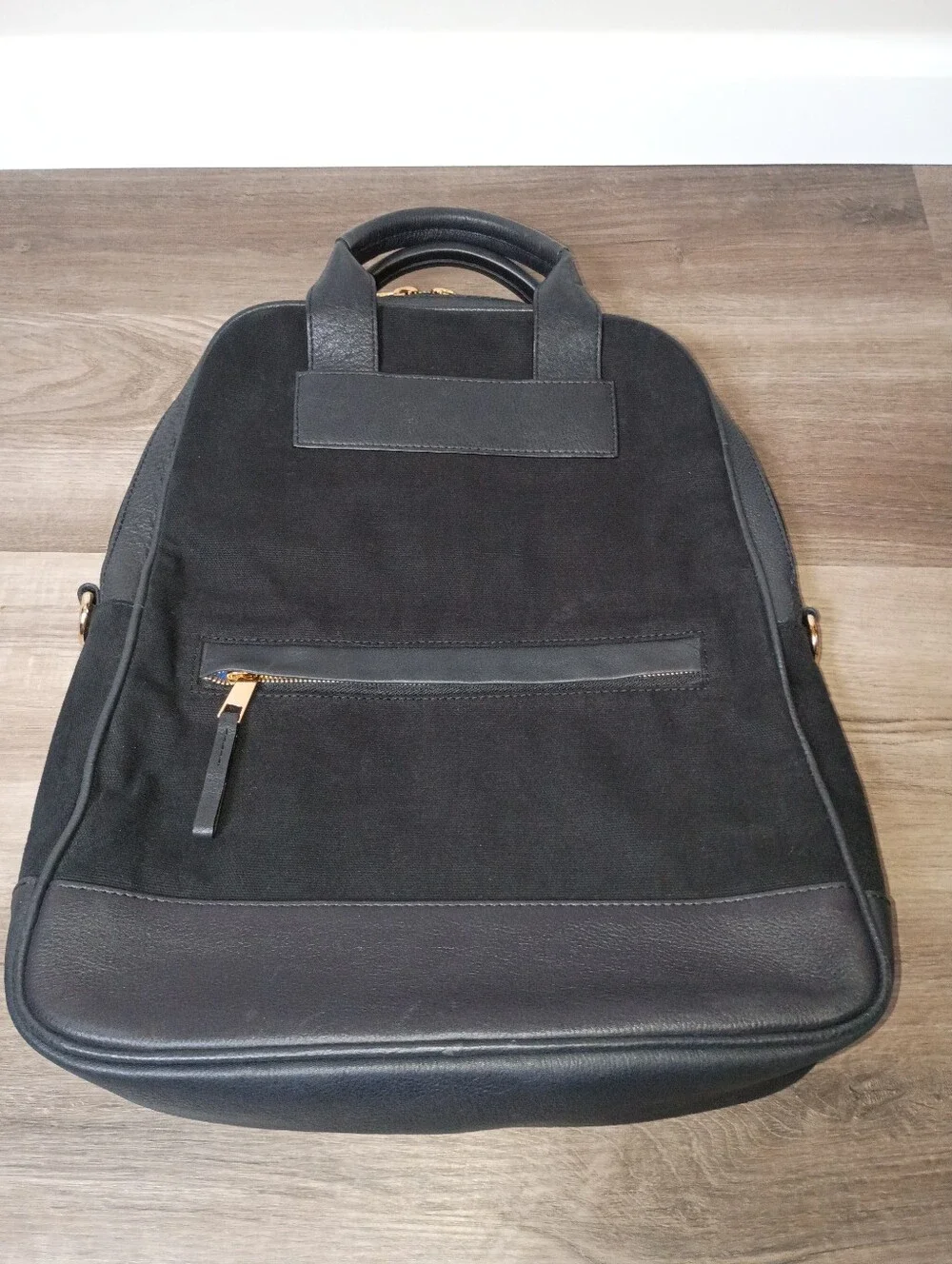 Bartaile C12 Black Nylux 3 in 1 Classic Carry-all Bag Backpack Crossbody Tote